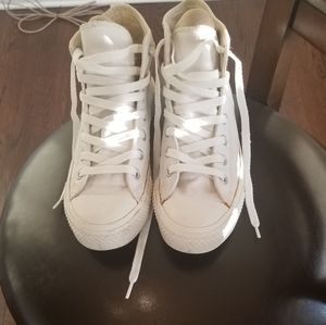 Leather High Top Converse Allstars